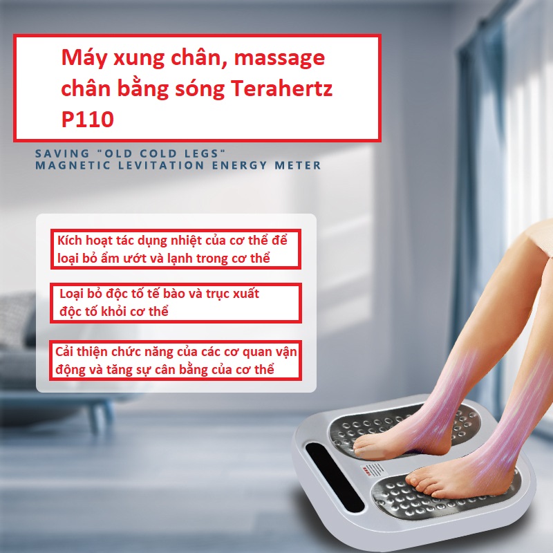 Máy massage chân bằng sóng Terahertz