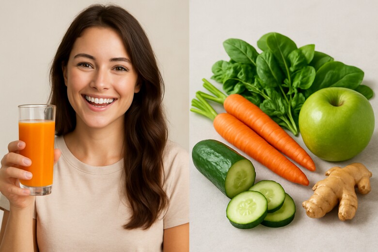 Detox không chỉ làm sạch cơ thể mà còn giúp làn da sáng khoẻ, mịn màng.
