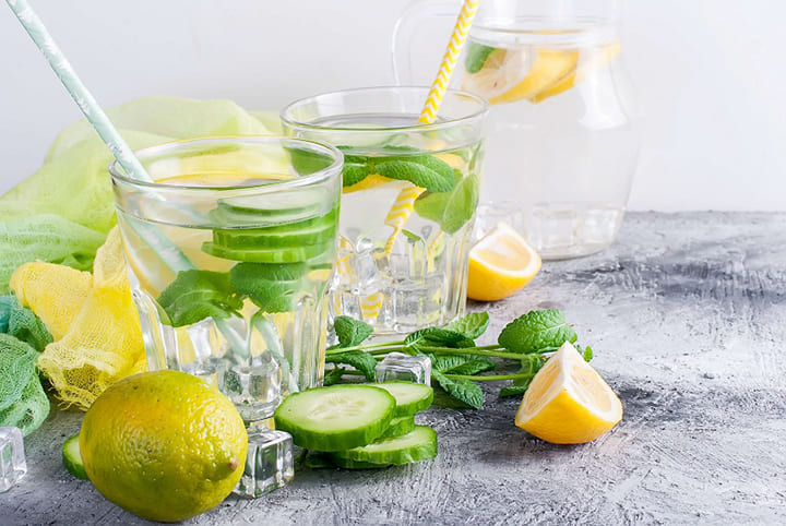 Một ly nước detox đơn giản nhưng giúp cơ thể nhẹ nhõm, tươi mới