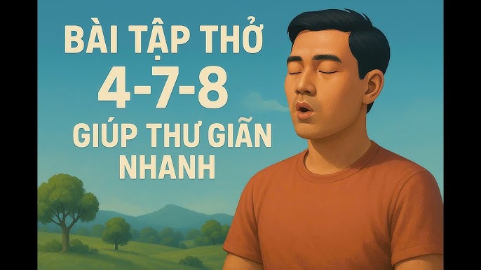 Hít Thở 4-7-8: An Thần Trong 60 Giây